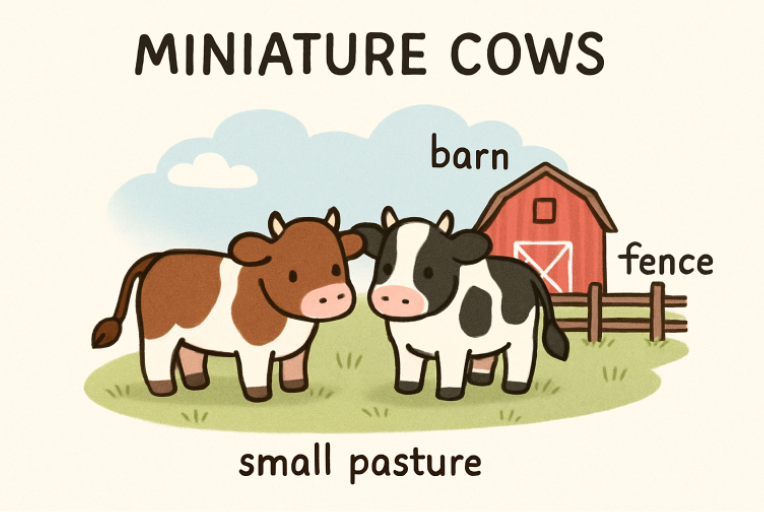 Raising Miniature Cattle: Key Considerations for Modern Homesteads